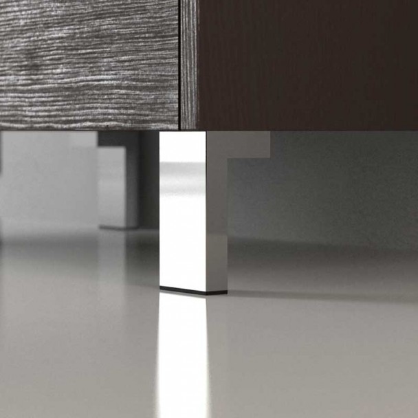 Jogo de 4 Patas 120 mm para Móveis de casa de Banho