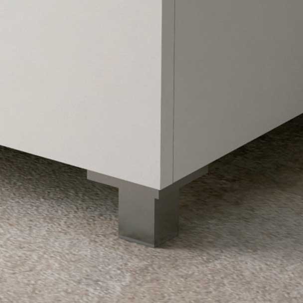 Jogo de 4 Patas 63 mm para Móveis de casa de Banho