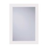 Espelho de casa de Banho Lua Branco 55x75 cm