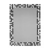 Espelho de casa de Banho Lua Juntamente com o Preto e Branco 55x75 cm