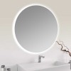 Espelho diodo Emissor de luz solar para Banho