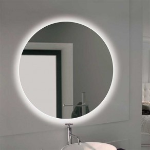 Casa de Banho - Espelho com Iluminação  Candeeiro de teto, Banheiros  modernos, Candeeiro
