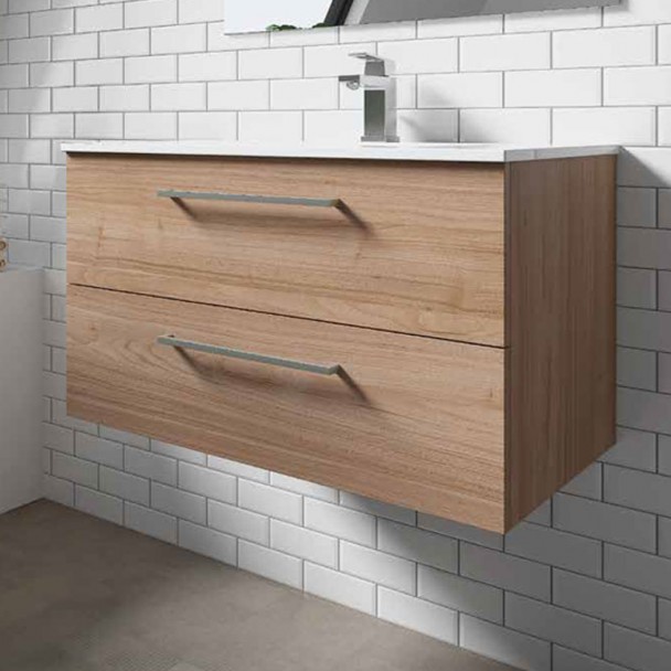 Mobília do banheiro clássico duplo de 2 gavetas