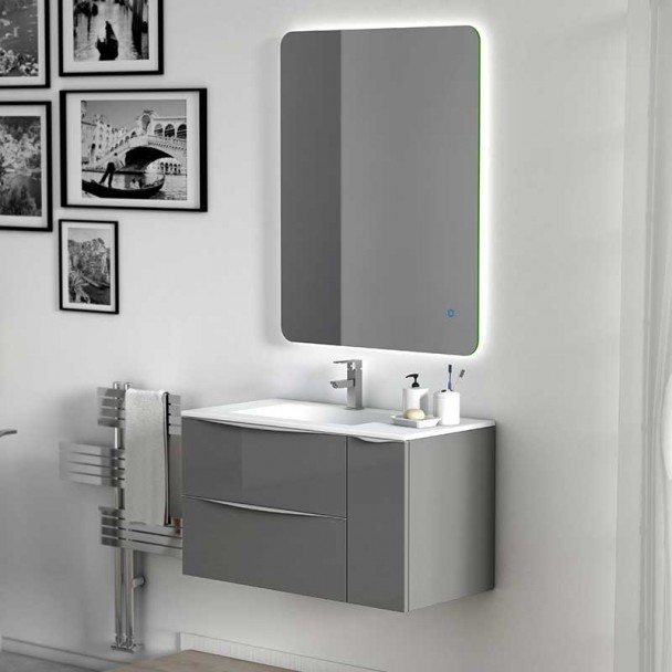 Conjunto para Banheiro Landes 90 Bacia Âmbar