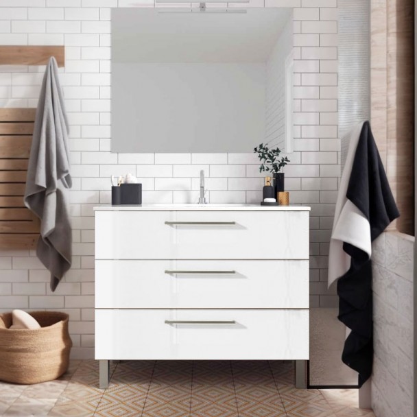 Mobília clássica do banheiro da estada três 3 gavetas